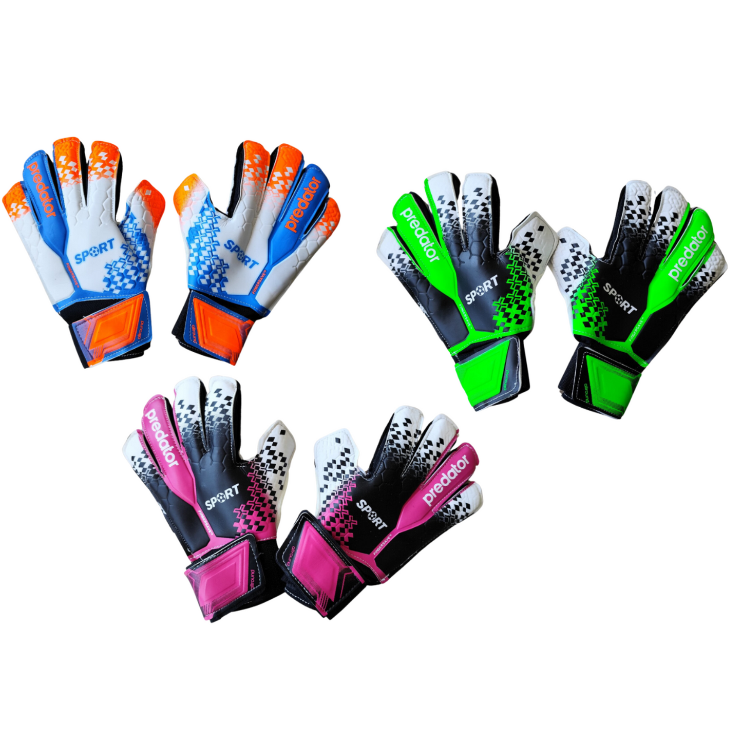 Guantes Arquero Fútbol Infantil Tallas 5, 6 y 7