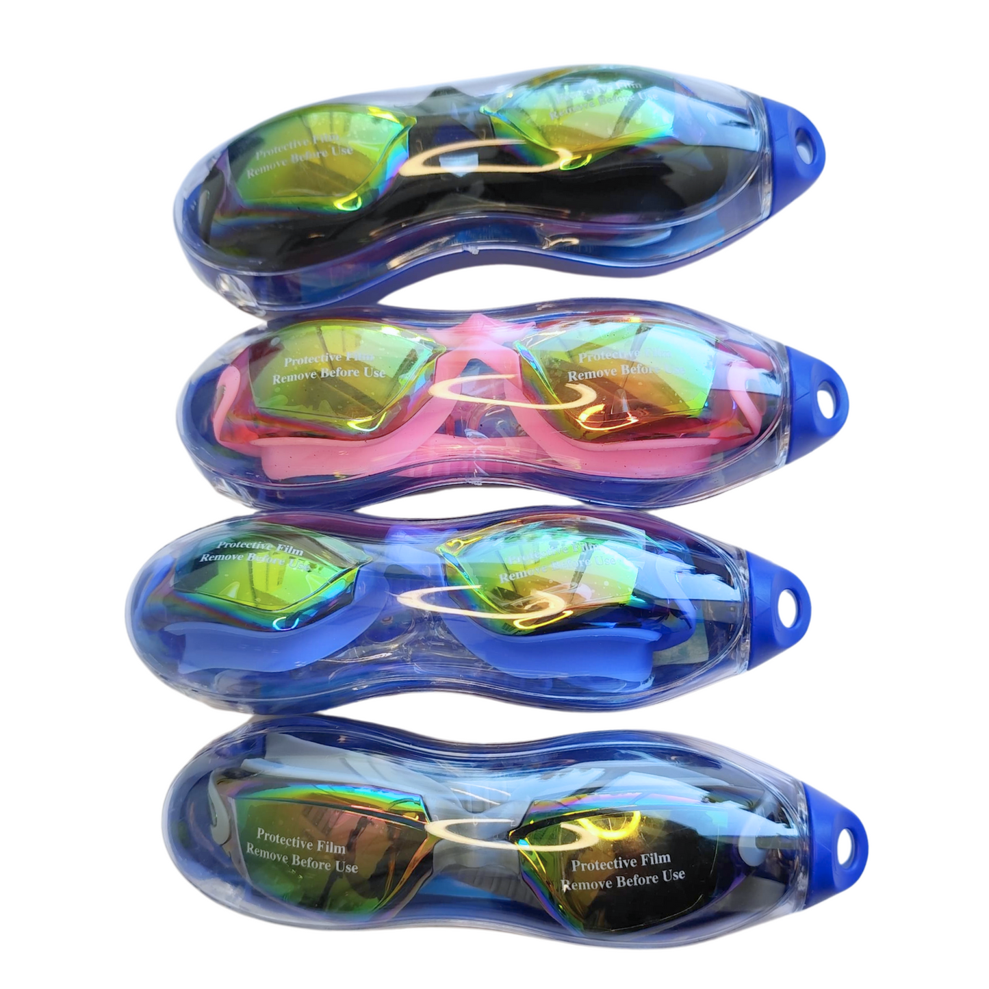 Lentes Para Natación Adulto Pro Antiempañante Uv + Estuche