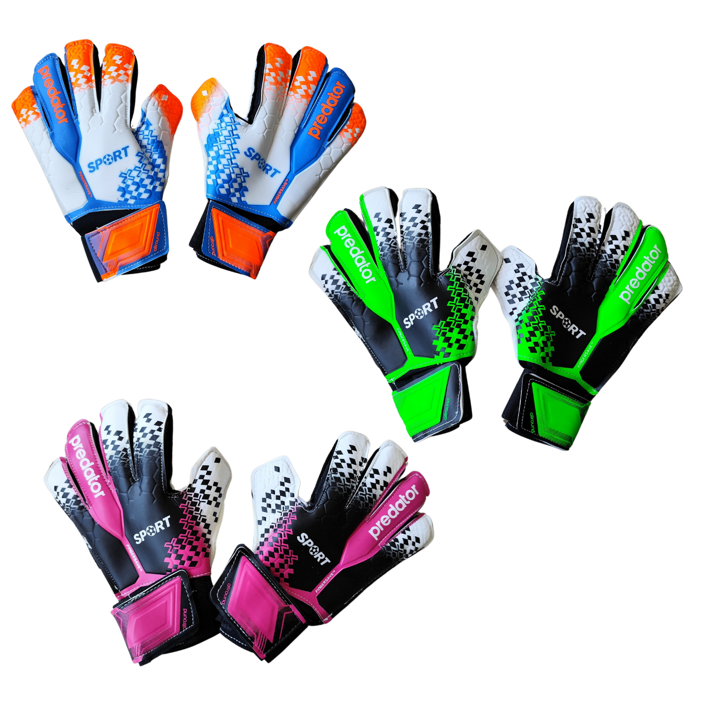 Guantes Arquero Fútbol Infantil Tallas 5, 6 y 7