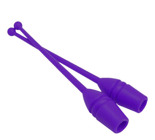 Par Clavas Mazas de gimnasia rítmica 45 cm
