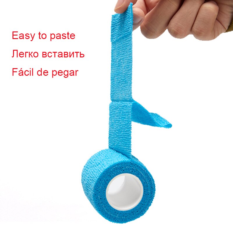 Pack 3 Cintas Autoadherente Tipo Coban Vendaje de entrenamiento 5 cm de grosor