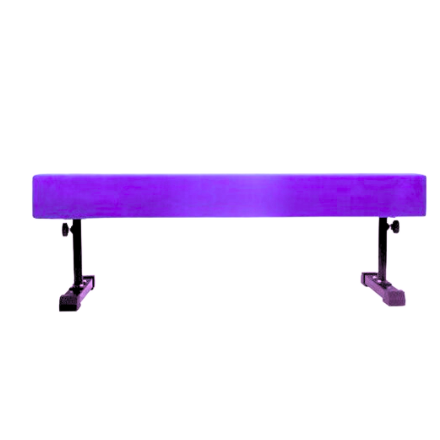 Viga Entrenamiento Gimnasia Baja Largo 2,35 metros Altura Ajustable 30 a 45 cm