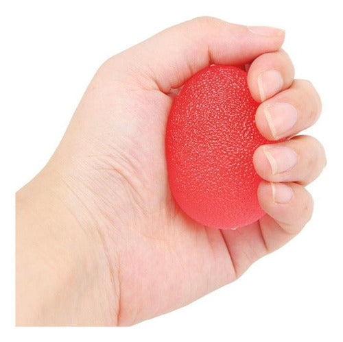 Pack 3 Bola Pelota De Entrenamiento Rehabilitación Grip Ball