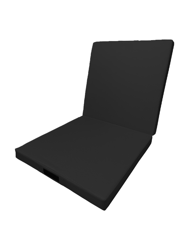 Colchoneta gimnasia plegable tela oxford 50x100x5 cm colores