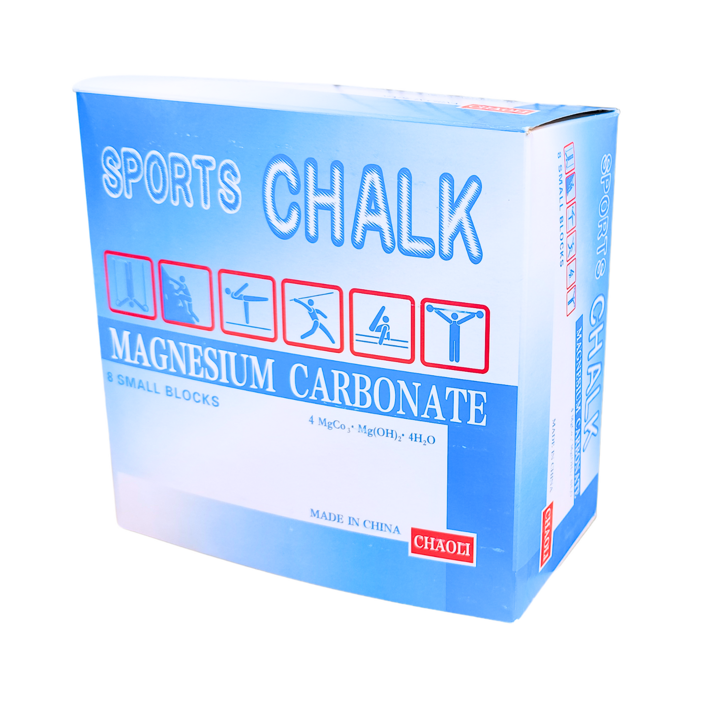 8x Bloques De Magnesio 65 Gr Crossfit Calistenia Y Gimnasia