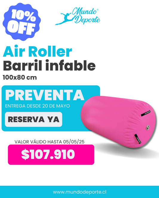 PREVENTA Barril Inflable Air Roller 100x80 cm