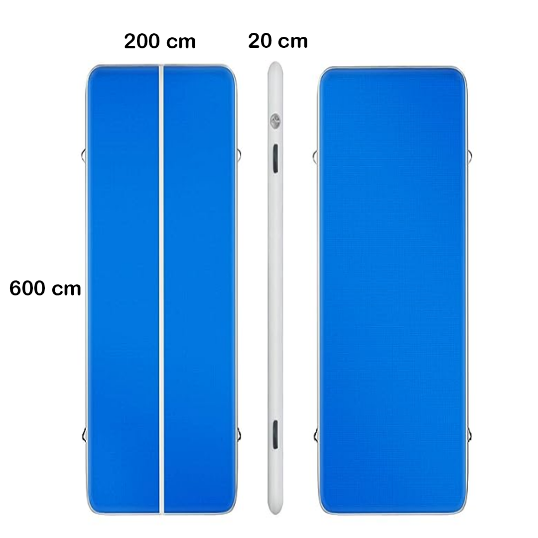 Colchoneta Inflable Airtrack 600x200 cm Altura 20 cm