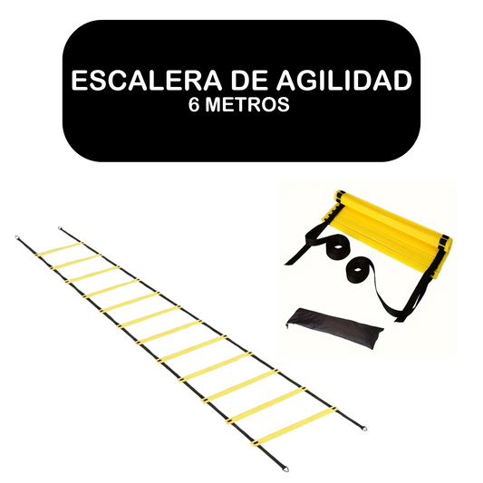 Escalera de Coordinación Agilidad 6 Mts 12 Peldaños