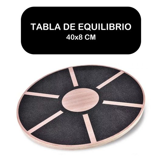 Tabla de Equilibrio Oscilante Madera Rehabilitación