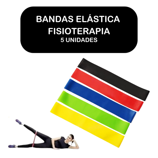 Set 5 Bandas Elásticas de Resistencia