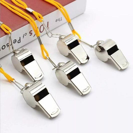 Pack 10 Silbatos Deportivos 4,5x1,6 cm