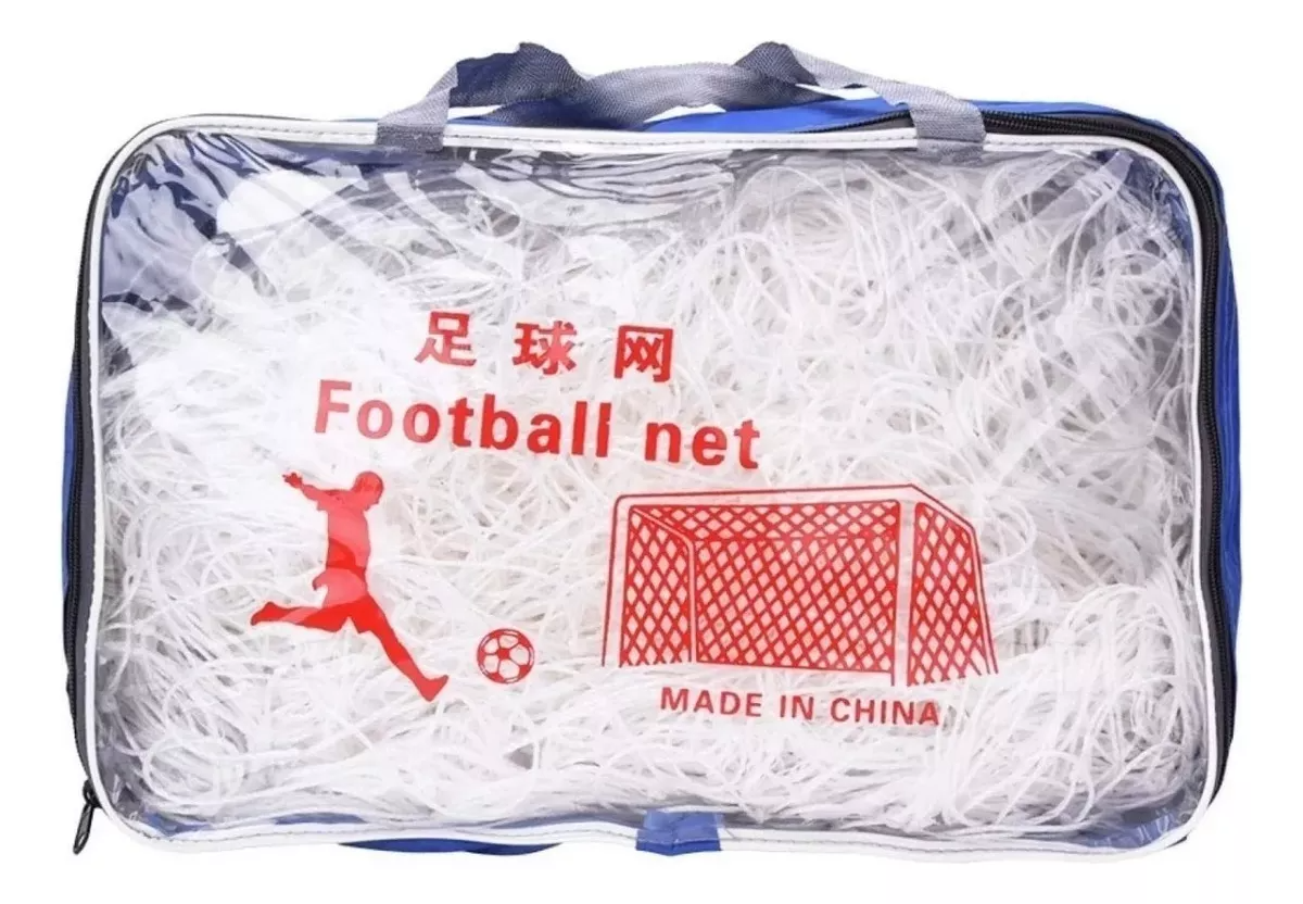 Red Malla De Baby Futbol Trenzado Eco 2x3 Mts 2 unidades