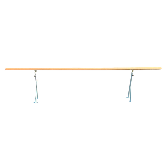 Barra de ballet profesional 3,5 metros de largo, altura ajustable 75-105 cm