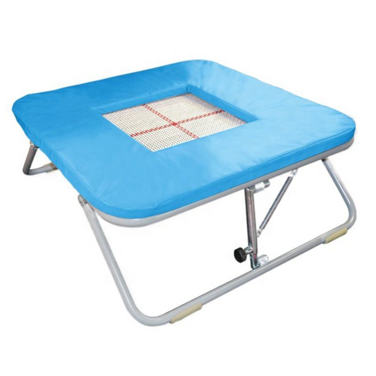 Trampolín De Salto Gimnasia Profesional Cuadrado 130x130 cm