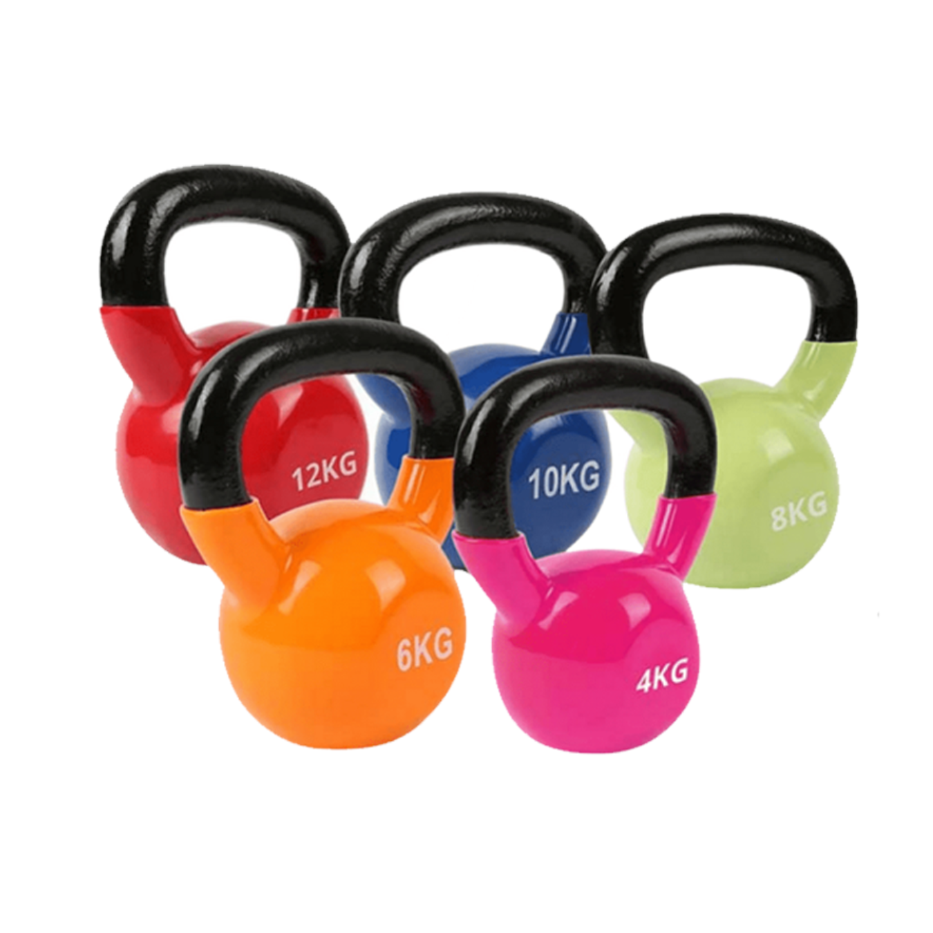 Pesa Rusa Kettlebell 10 Kg color Rojo