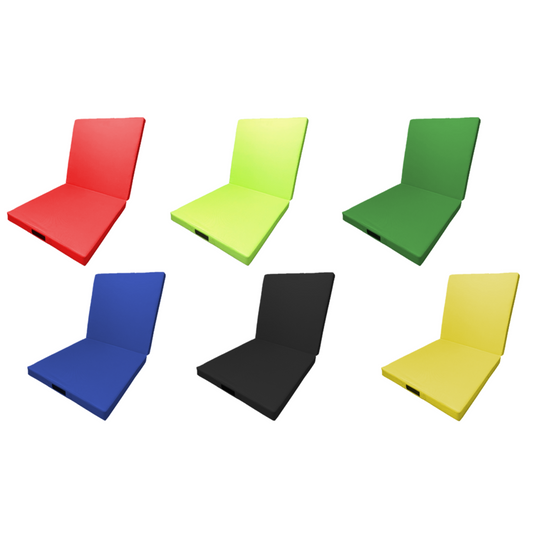 Colchoneta gimnasia plegable tela oxford 50x100x5  cm colores