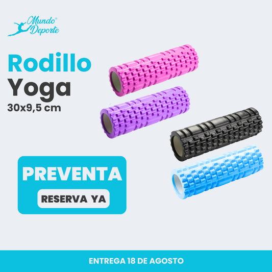 Rodillo para Yoga 30x9,5 cm PREVENTA