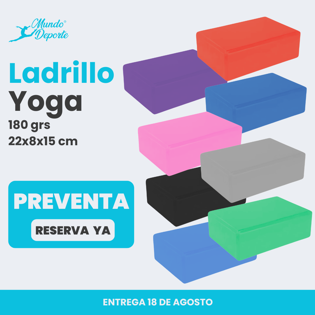 Ladrillo para Yoga 180g PREVENTA