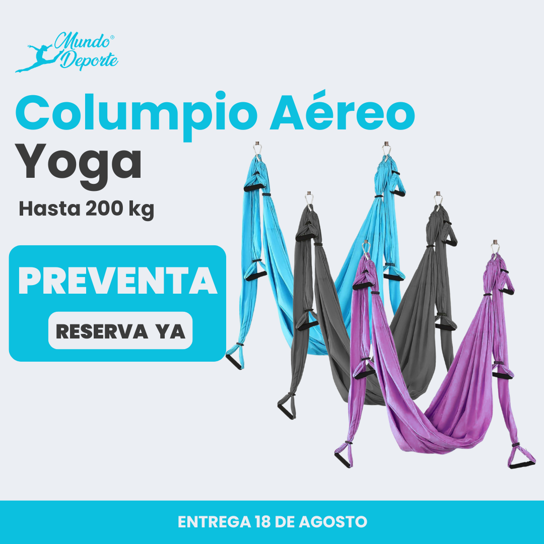 Columpio Trapecio Aéreo Yoga Sensorial Incluye Daisy Chains PREVENTA