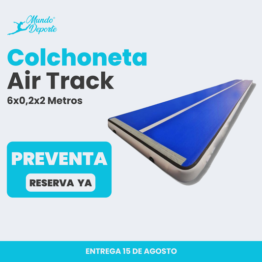 PREVENTA Colchoneta Inflable Airtrack 600x200 cm Altura 20 cm