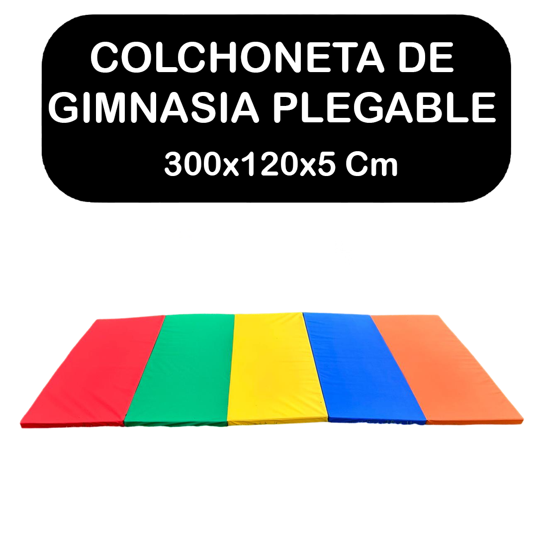Colchoneta De De Gimnasia Plegable 300x120x5 Cm