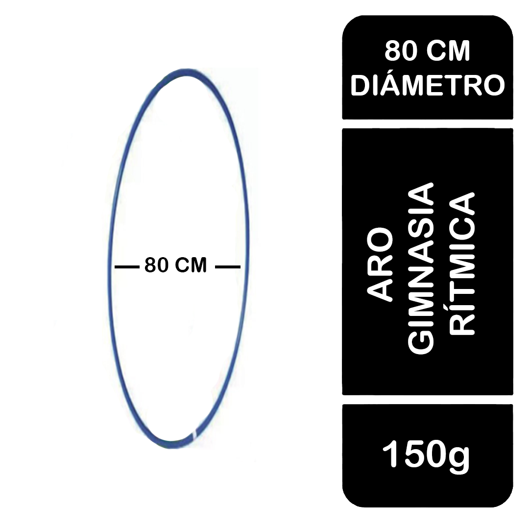 Aro gimnasia rítmica 80 cm